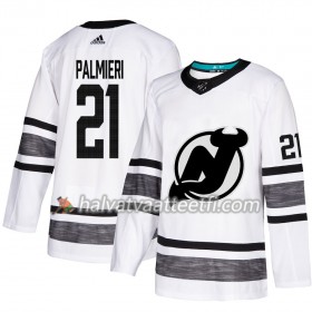 Miesten NHL New Jersey Devils Pelipaita Kyle Palmieri 21 2019 All-Star Adidas Valkoinen Authentic